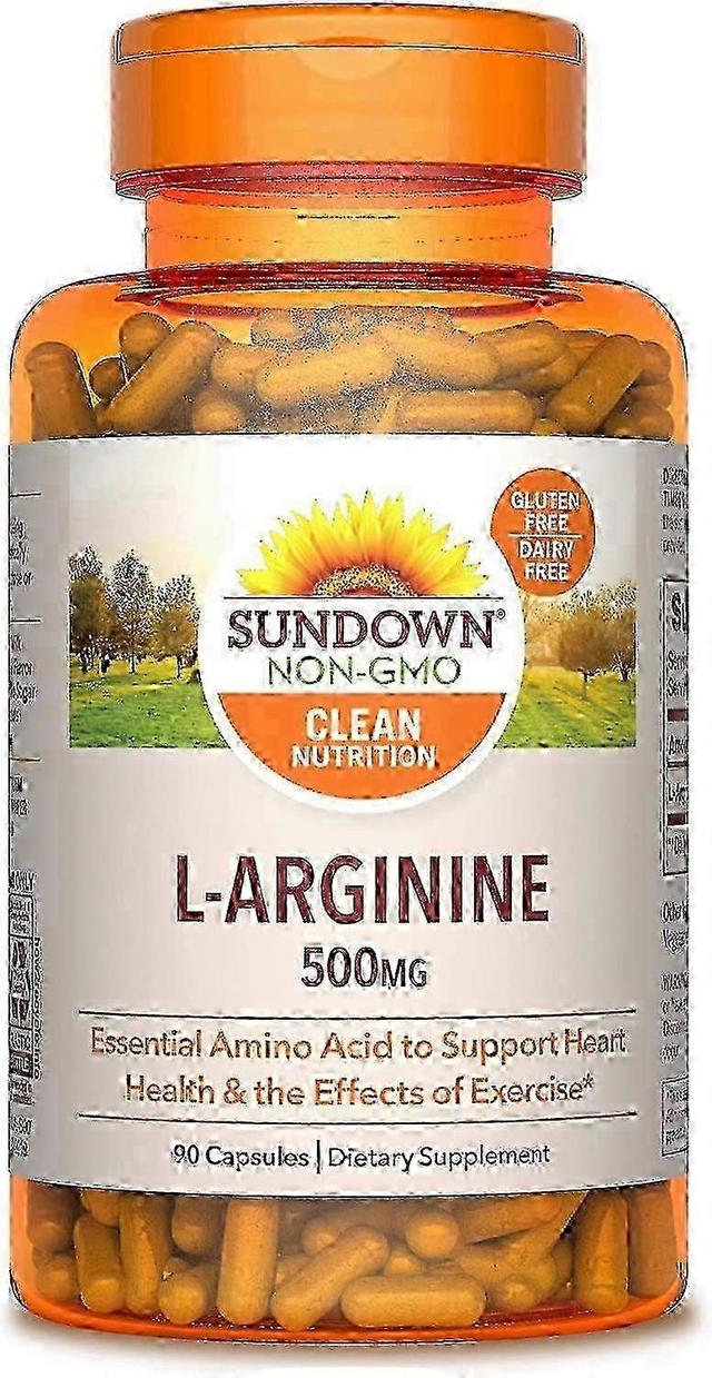 Sundown naturals l-arginin, 500 mg, kapsler, 90 ea on Productcaster.