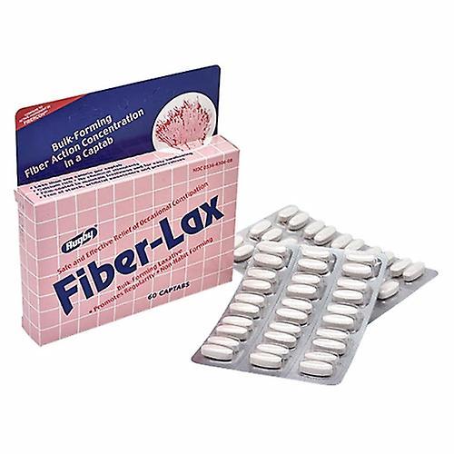 Rugby Fiber-Lax Polycarbo, 500 mgs, 60 Tampas (Pacote de 1) on Productcaster.