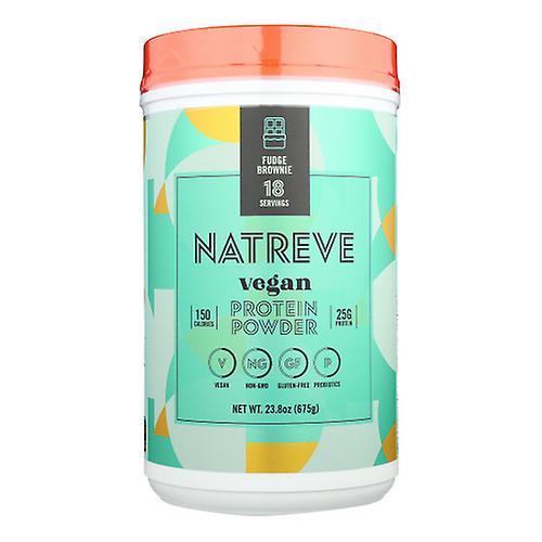 Natreve 100% Vegan Protein Powder, Fudge Brownie Sundae, 840 Grams (Pack of 1) on Productcaster.