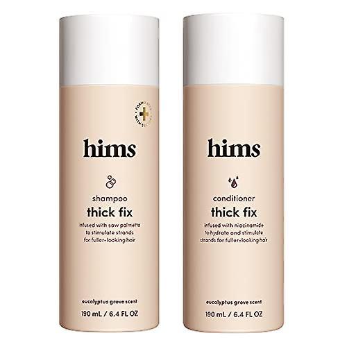 hims & hers Hims thick fix shampoo & conditioner set men on Productcaster.