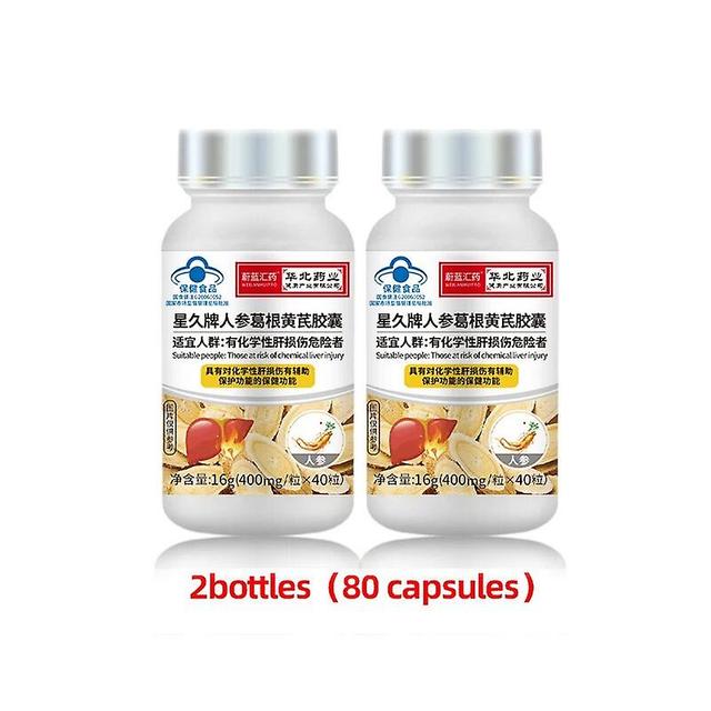 Kapsułka z wątroby Tib Ekstrakt z korzenia Kudzu Pueraria Mirifica Żeń-szeń Astragalus Suplementy Cfda 2bottles(80pcs) on Productcaster.