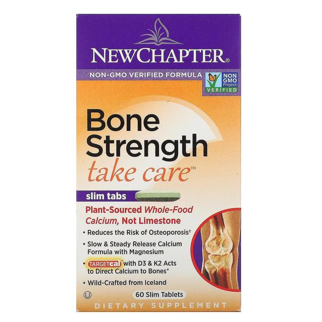 New Chapter, Bone Strength Take Care, 60 Slim Tablets on Productcaster.