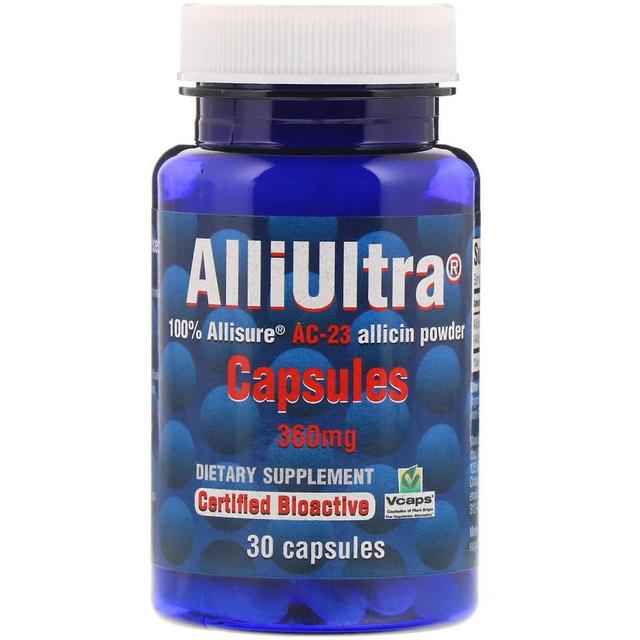 Allimax, AlliUltra Capsules, 360 mg, 30 Capsules on Productcaster.