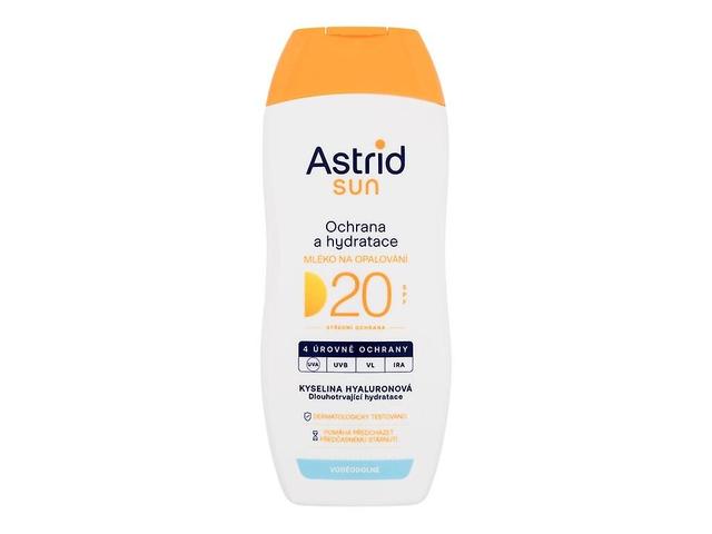 Astrid - Nawilżające mleczko do opalania SPF20 - Unisex, 200 ml on Productcaster.