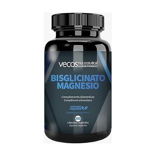 Vecos Magnesium bisglycinate 200 vegetable capsules on Productcaster.