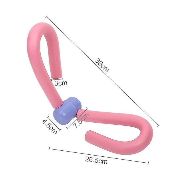 Leg Exercise Trainer Fitness Machine Waist Arm Chest Thin Workout Light-weight Durable Effective Sports Pink on Productcaster.