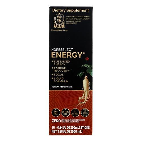 Cheong Kwan Jang Koreselect Energy Liquid Sticks, 10 Count (Pak van 1) on Productcaster.