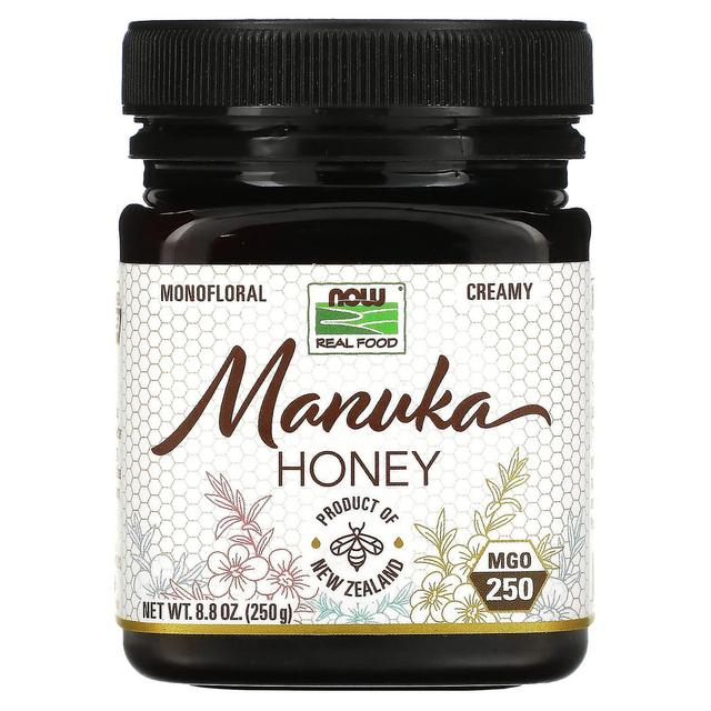 NOW Foods, Real Food, Manuka Honey, MGO 250, 8.8 oz (250 g) on Productcaster.