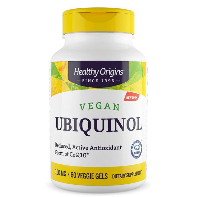 Healthy Origins Vegan Ubiquinol 100mg 60 Softgels on Productcaster.