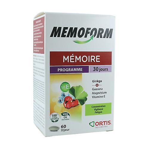 Ortis Memoform Exam 60 tablets on Productcaster.