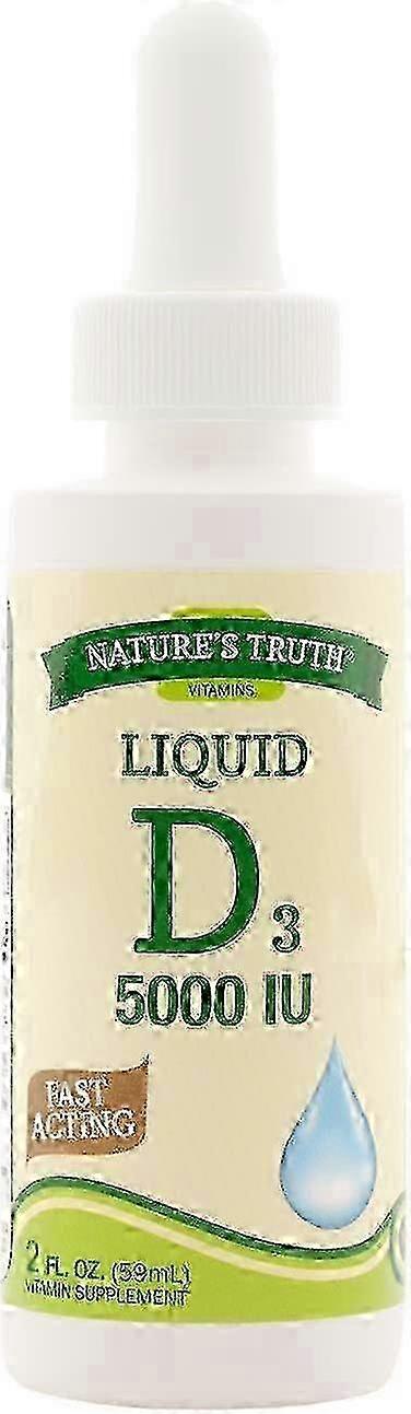 Nature's truth liquid d3, 125 mcg (5000 iu), 2 oz on Productcaster.