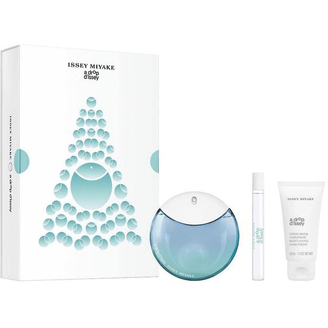 Issey Miyake A Drop D'issey Fraiche Gift Set For Her - 90ml EDP / 50ml Lotion / 10ml EDP on Productcaster.