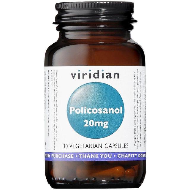 Viridian Policosanol 20mg Veg Caps 30 (378) on Productcaster.