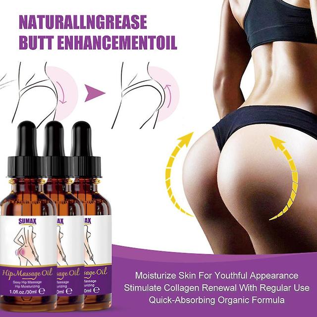 1 Pack Breast Enlargement Cream Buttocks - Firming Enhancement Oil Women's Butt Lift Oil Butt Massage Oil Butt Firming Lift Oil Gives Sexy Butt 3pcs on Productcaster.