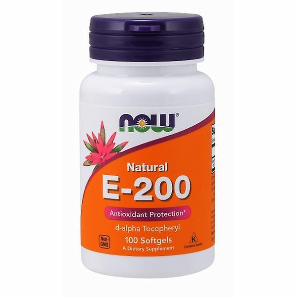 Now Foods Vitamina E,200 IU ,100 Cápsulas Softgel (Pacote de 3) on Productcaster.