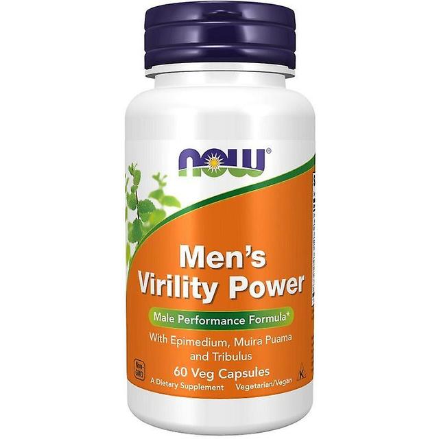 NOW Foods Men's Virility Power Capsules 60 on Productcaster.