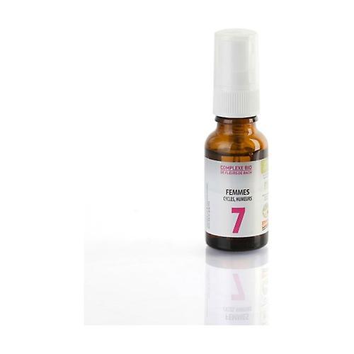 Les Sens des Fleurs Bach flowers - complex n ° 7 women 20 ml of floral water on Productcaster.