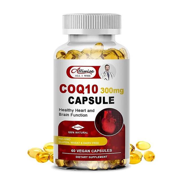 Venalisa Kapsuly Alliwise Daitea 300mg koenzýmu Q10 podporujú kardiovaskulárne zdravie Kognitívne funkcie Imunitný systém poskytuje vitamín 60pcs on Productcaster.