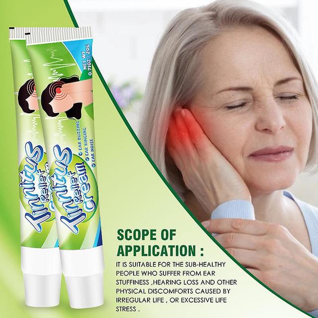 Katreu 20g Tinnitus Relief Cream Ear Pain Relief Treatment Ointment Professional Ear Care Supplies For on Productcaster.