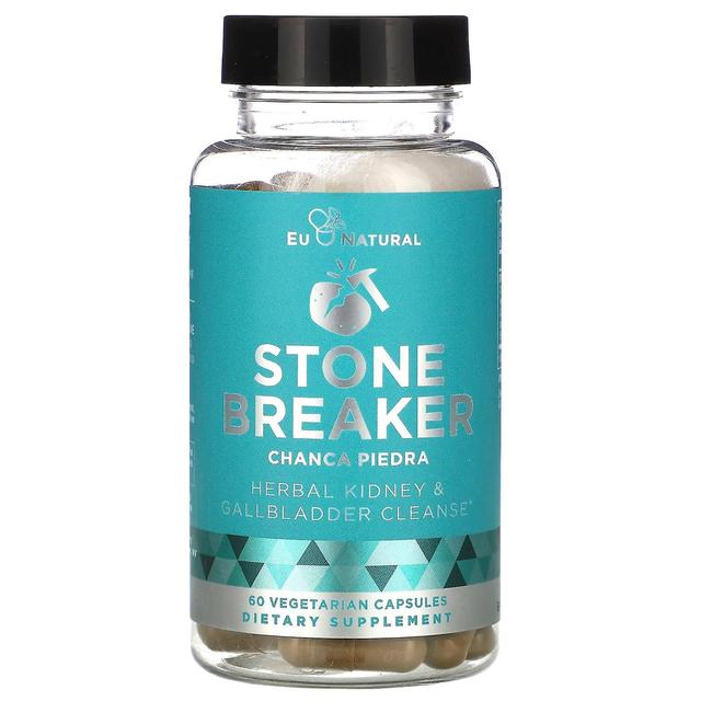 Eu Natural, STONE BREAKER, Chanca Piedra, 60 Vegetarian Capsules on Productcaster.