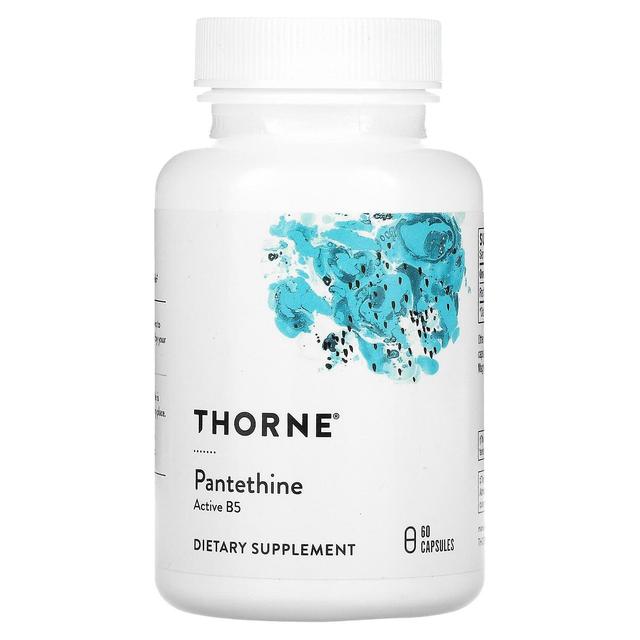 Thorne Research, Pantethine, 60 Capsules on Productcaster.