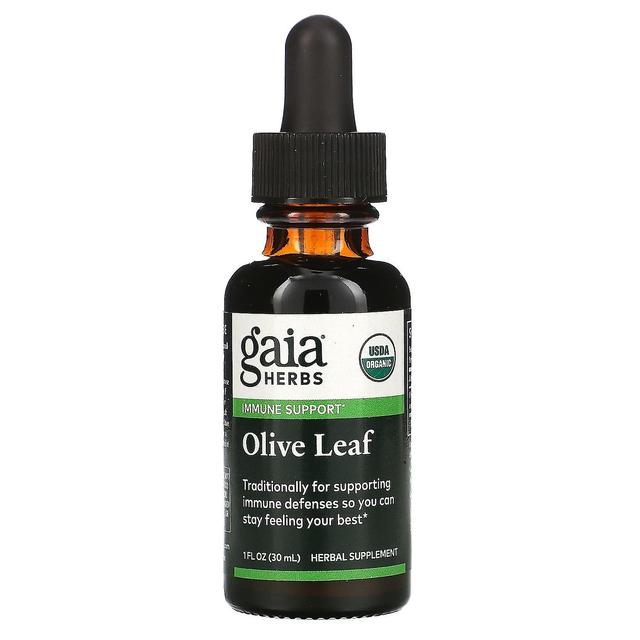 Gaia Herbs Gaia Ervas, Folha de Oliveira, 1 fl oz (30 ml) on Productcaster.