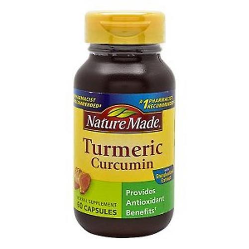 Nature Made Turmeric Curcumin, 500 mg, 60 Caps (Pack of 2) on Productcaster.