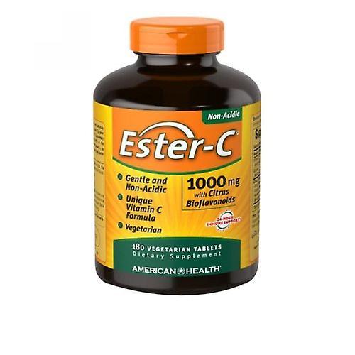 American Health Ester-C con bioflavonoides cítricos, 1000 mg, 180 Vegitabs (paquete de 1) on Productcaster.