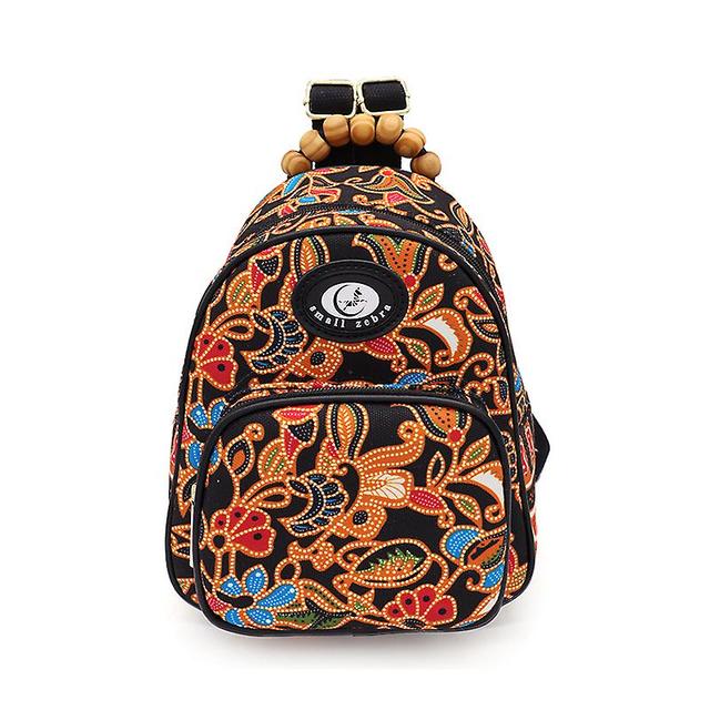 Beculerty Mochila Pequea De Cebra Para Mujer, Bolso De Ocio Para Estudiantes Universitarios, Mochila De Lona, Novedad De Otoo/invierno, 2022 Negro on Productcaster.