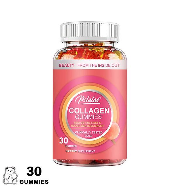 Vorallme Collagen Gummies, Collagen, Improves Skin Elasticity & Reduces Wrinkles, Adult Supplement, Peach Flavor, 60 Gummies 30 Gummies on Productcaster.