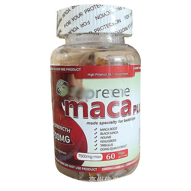 Ycxpy Maca Plus Gummies Man Power Ultimate Maca Gummies Maca Root Arginine for Enhanced Blood Flow Maca Root Gummies for Strong Men 3bottle on Productcaster.