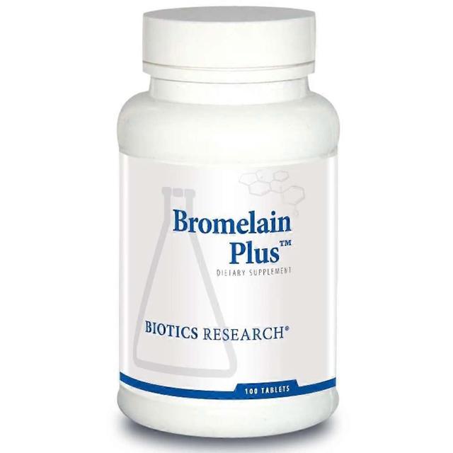 Biotics Research Bromelain Plus Tablets 100 on Productcaster.