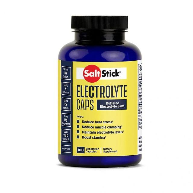 Capuchons d’électrolyte Saltstick | 100 capsules par bouteille on Productcaster.