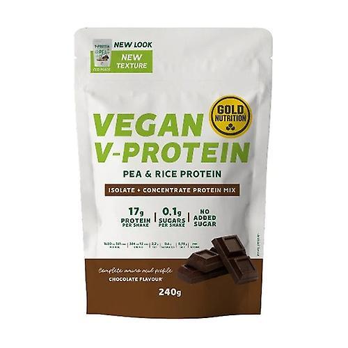 Gold Nutrition V-Protein Chocolate 240 g of powder (Chocolate) on Productcaster.