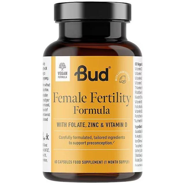 Bud Nutrition Female Fertility Formula Tablets 60 on Productcaster.