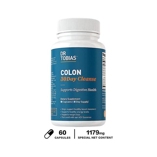 Vorallme Colon Cleanse Supports Healthy Bowel Detoxification Contains Flax Seed Meal, Licorice Root, Psyllium Husk Powder 60 capsules on Productcaster.