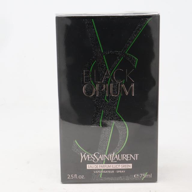 Black Opium by Yves Saint Laurent Eau De Parfum Illicit Green 2.5oz Spray New With Box 2.5 oz on Productcaster.