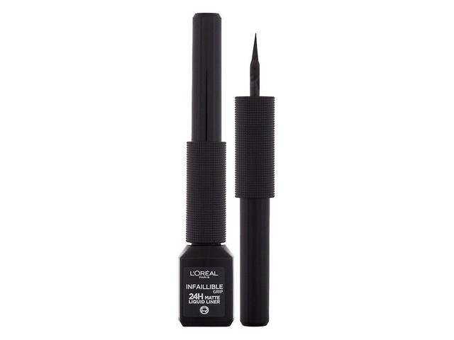 L'Oréal Paris - Infaillible Grip 24H Matte Liquid Liner 01 Schwarz - Für Frauen, 3 ml on Productcaster.