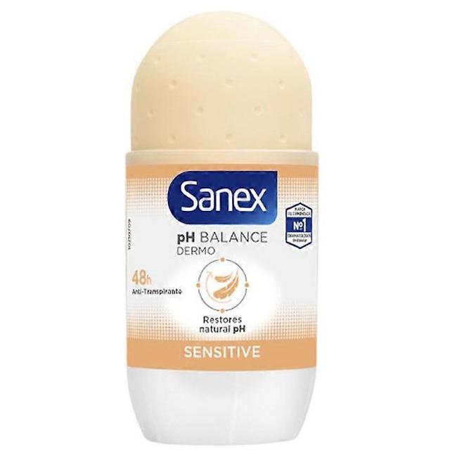 Sanex ph balance dermo sensitive deodorant roll on 50ml on Productcaster.