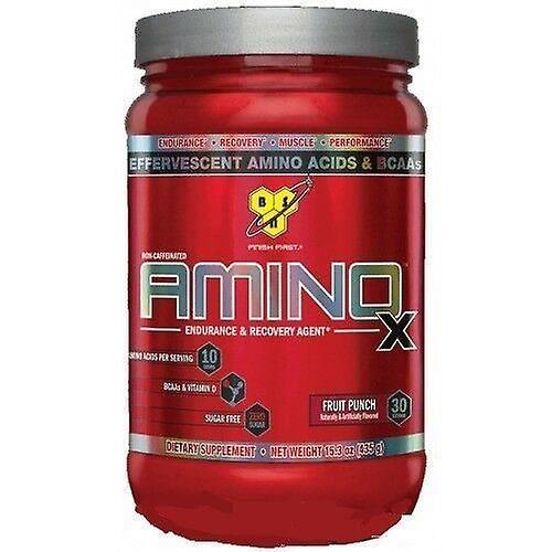 BSN Amino X BCAA Powder - Performance Endurance & Muscle Recovery - 1.01g Fruit Punch on Productcaster.