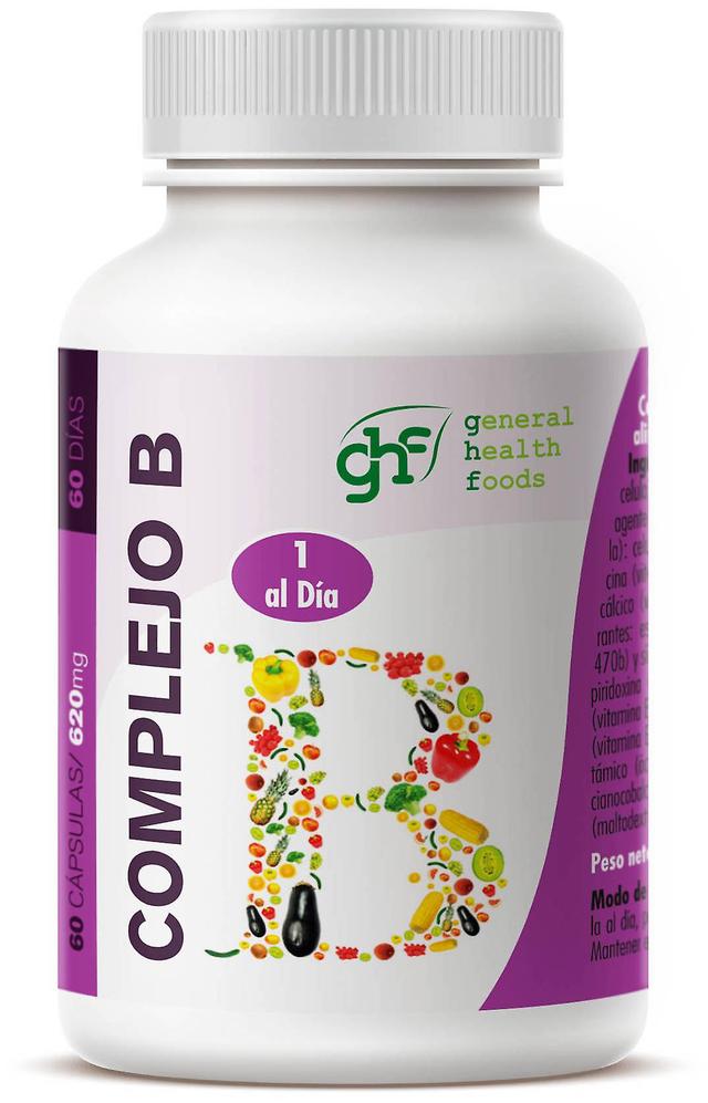 General Health Foods GHF B komplex 620 mg 60 Kapsuly 60 gr on Productcaster.