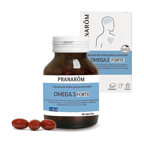 Pranarôm Omega 3 strong 60 capsules (Tangerine) on Productcaster.