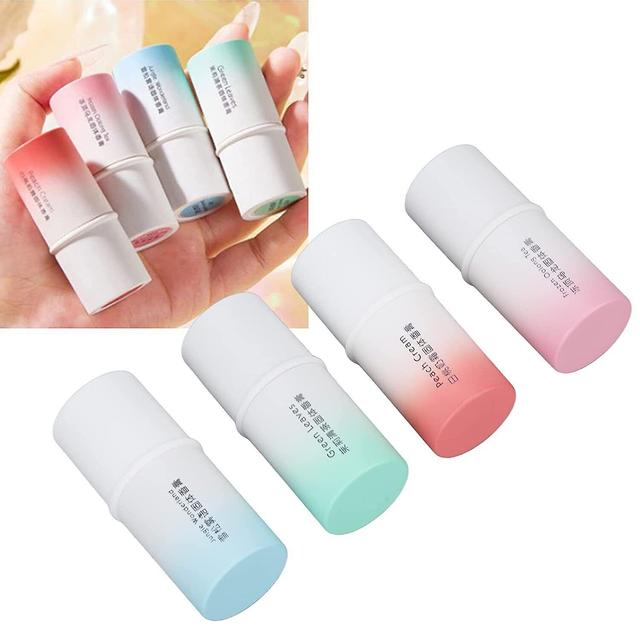 Jnjyq 4pcs Solid Stick Perfume,women Refreshing Floral Fragrance Solid Perfume White peach on Productcaster.