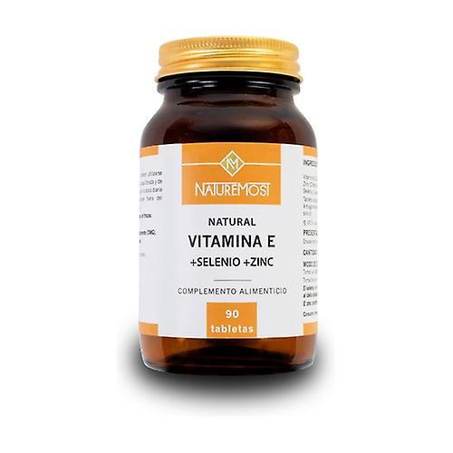 Naturemost Vitamin E + Selenium + Zinc 90 tablets on Productcaster.