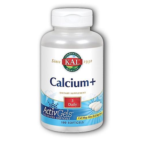 Kal Calcium+, 100 Tabs (Verpakking van 4) on Productcaster.