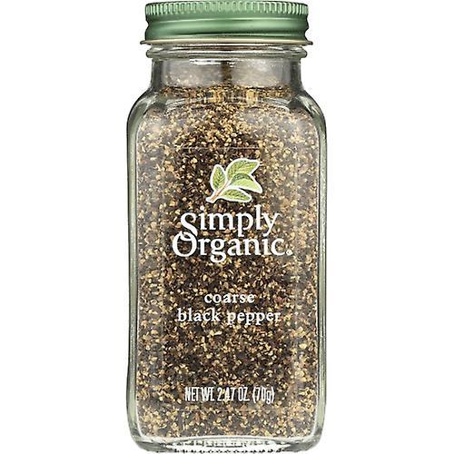 Simply Organic Spice Blk Pepper Coarse, Estuche de 6 X 2.47 Oz (Pack de 1) on Productcaster.