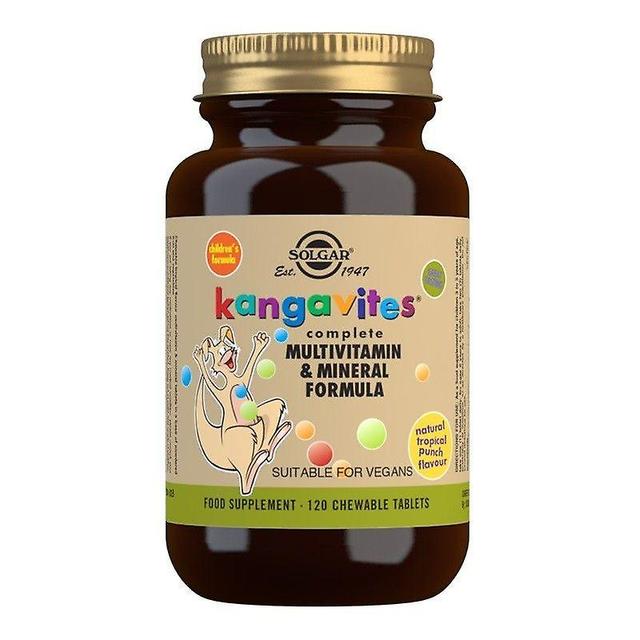 Solgar Kangavites Tropical Punch Compresse masticabili 120 (12543558) on Productcaster.