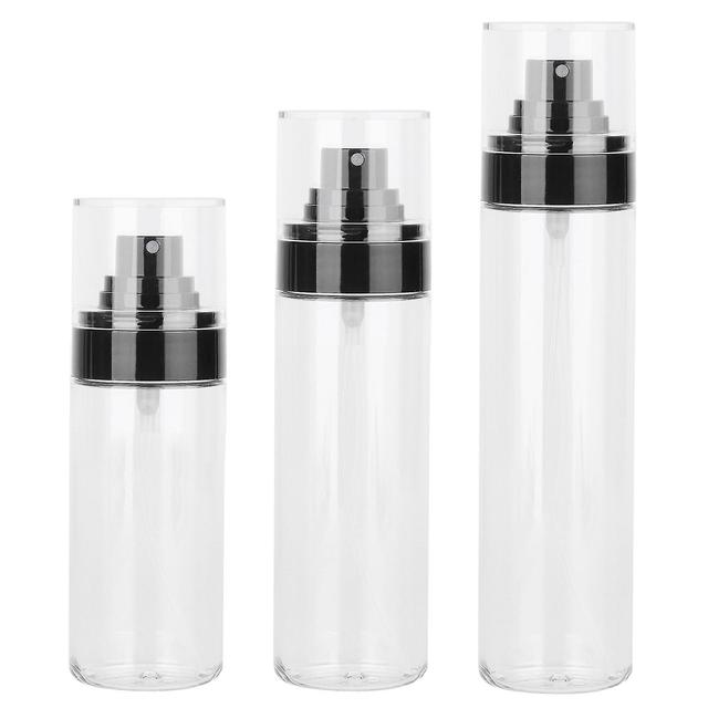 Spray Bottles Set 3Pcs set Transparent Spray Bottles with Lids Toner Essential Oil Liquid Container 80ml 100ml 120ml on Productcaster.