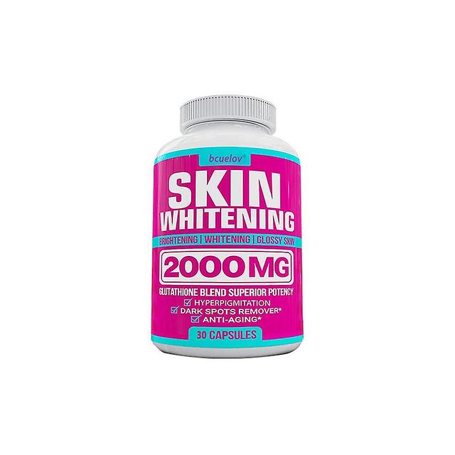 Vorallme Glutation Whitening Tillägg Glutation Whitening Anti-aging med C-vitamin Support Skin Lightener Dark Spot Remover 30 count-1 bottle on Productcaster.