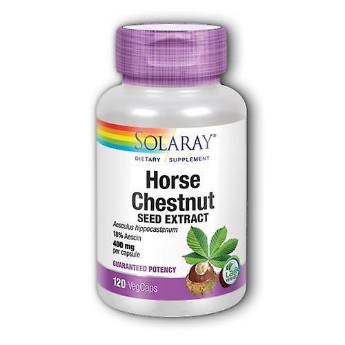 Solaray Horse Chestnut Seed Extract, 450 mg, 120 Caps (Pak van 1) on Productcaster.